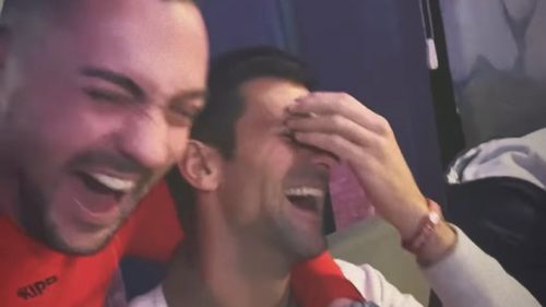 ĐOKOVIĆU ISPRIČALI VIC o Nadalu i Federeru, Nole prasnuo u SMIJEH! (VIDEO)