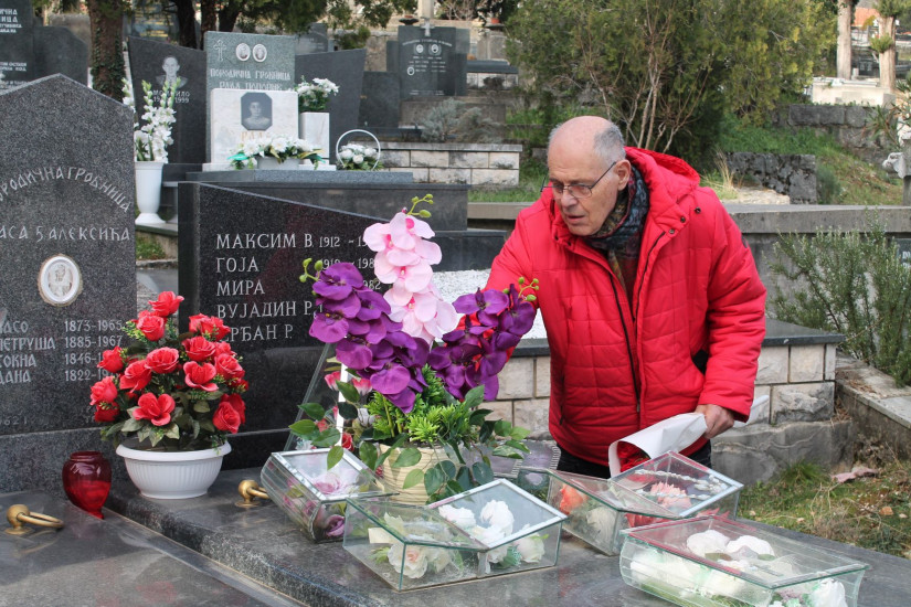 Rade Aleksić, grob Srđana Aleksića godišnjica smrti