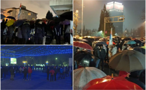 PROTESTI PROTIV MANJINSKE VLADE U CRNOJ GORI najavljeni u više crnogorskih gradova