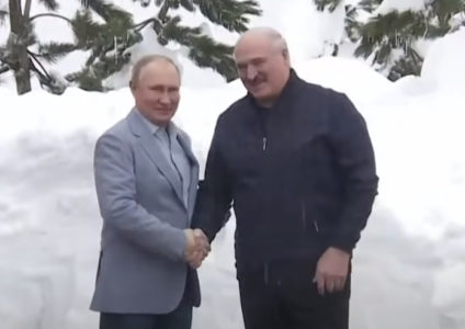 OD NJIHOVOG SUSRETA DRHTI SVIJET! Aleksandar Lukašenko danas sa Vladimirom Putinom