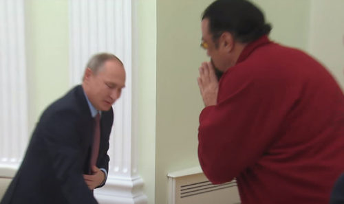ruski predsjednik i holivudski glumac