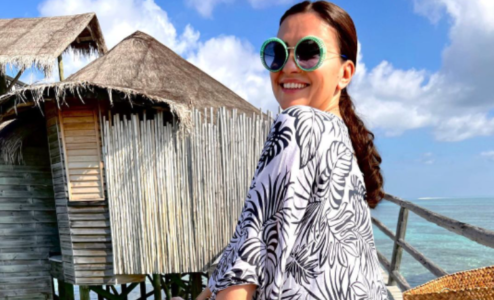 RAJ NA ZEMLJI! Nina Badrić uživa na Maldivima: „Moja kuća do daljnjeg“ (FOTO)