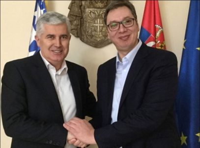 I HRVATI ČESTITALI VUČIĆU: Čović vjeruje da će biti produbljeno prijateljstvo BiH i Srbije