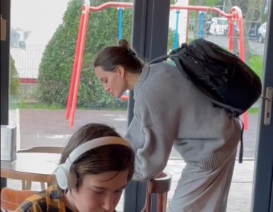 ANĐELINA DŽOLI U UKRAJINI: Zapažena u kafeu u Lavovu (FOTO/VIDEO)