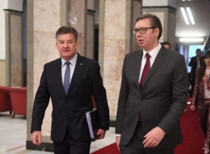 BEOGRAD: Sastali se Lajčak i Vučić, diskutovali o aktuelnim pitanjima (FOTO)