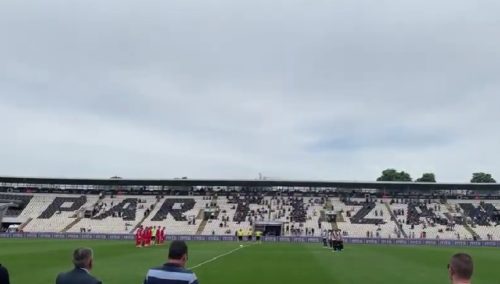 MUK NA BEOGRADSKOM STADIONU: Partizan se oprostio od Ivice Osima (VIDEO)