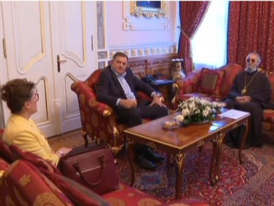 Sastanak vladike Јefrema i Dodika