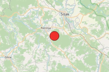 TUTNJALO KAO GRMLJAVINA, SVE SE TRESLO Zemljotres na području Petrinje i Siska