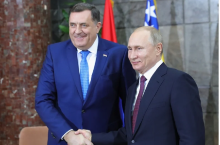 POSEBAN ZNAČAJ IMA MEĐUSOBNO RAZUMIJEVANJE Dodik čestitao rođendan Vladimiru Putinu
