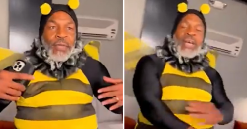 MAJK TAJSON U DOSAD NEVIĐENOM IZDANJU Obukao se u kostim pčele i plesao (VIDEO)