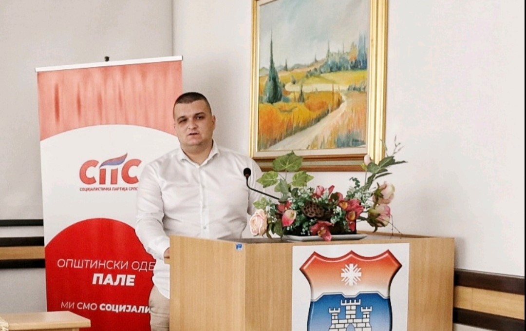 Predsjednik mladih DEMOS-a Istočno Novo Sarajevo Dušan Šarović