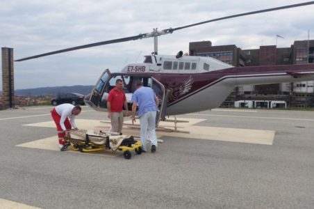 Pacijent sa akutnom leukemijom prebačen helikopterom iz Banjaluke u Beograd