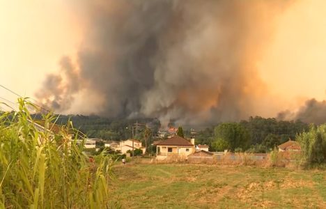 Požari i rekordne temperature prijete Portugaliji i Španiji (FOTO/VIDEO)