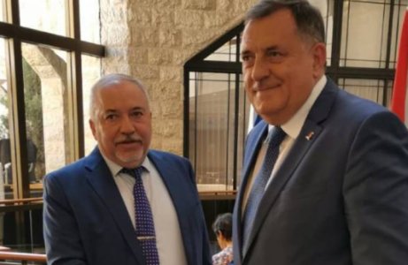Dodik se sastao sa izraelskim ministrom finansija Avigdorom Libermanom
