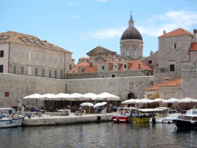 Pijavica na moru kod Dubrovnika