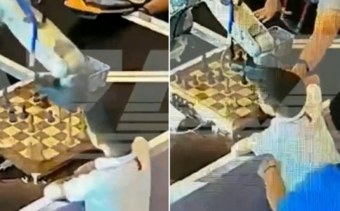 NA POMOLU TUŽBA Robot slomio prst sedmogodišnjem dječaku na šahovskom turnir u Moskvi (VIDEO)
