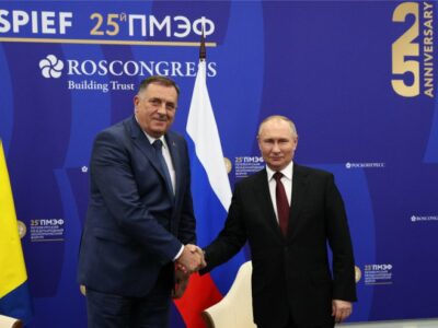 DODIK ZA RUSKI TAS UOČI SASTANKA SA PUTINOM Zapad je uz pomoć Gorbačova bacio Rusiju na koljena, ali je Putin podigao i objedinio