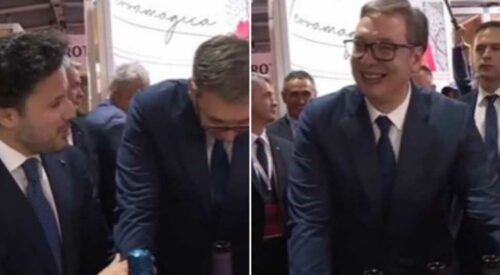 Abazović nasmijao Vučića vicem o Crnogorcima (VIDEO)