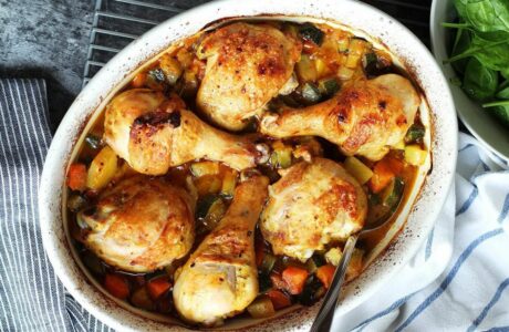 ZA UKUSAN NEDJELJNI RUČAK Pečena i hrskava piletina na povrću