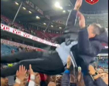 UŠLI U PRVI LIGU, ZAMALO DA IZGINU Ludo slavlje fudbalera Belgrana moglo tragično da se završi (VIDEO)
