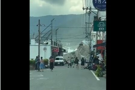 APOKALIPTIČNI SNIMCI! Snažan zemljotres potresao Tajvan, na snazi upozorenje od cunamija (VIDEO)