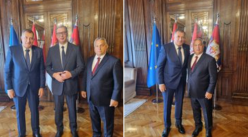 DODIK U BEOGRADU SA VUČIĆEM I ORBANOM Premijer Mađarske veliki prijatelj Srpske i Srbije