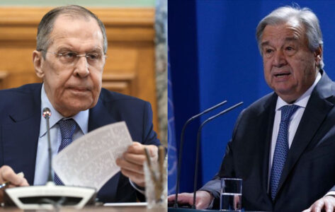 Generalni sekretar UN-a Antonio Gutereš ponudio sastanak ministru spoljnih poslova Rusije Sergeju Lavrovom