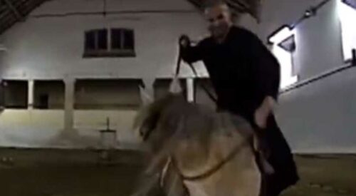 LEGENDA FRANCUSKOG FUDBALA U CENTRU PAŽNJE Zidan pao sa konja (VIDEO)