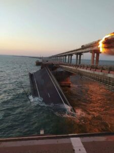 POTVRĐENO IZ KIJEVA Ukrajinski zvaničnik saopštio da su specijalne snage odgovorne za napad na Krimski most