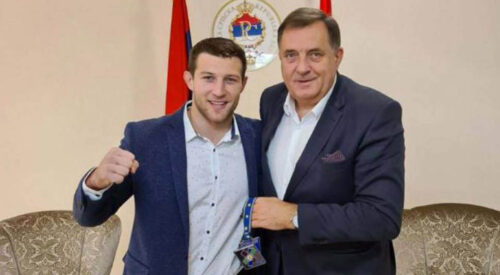 GREND SLEM U ABU DABIJU Dodik čestitao Majdovu na osvojenoj medalji