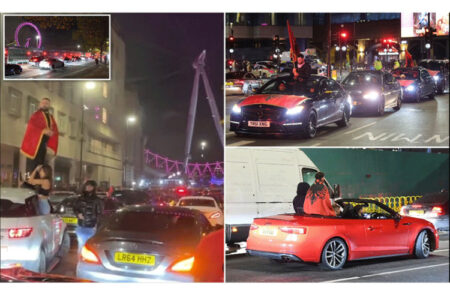 REAGOVALA POLICIJA Albanci slavili Dan nezavisnosti pa blokirali saobraćaj u centru Londona