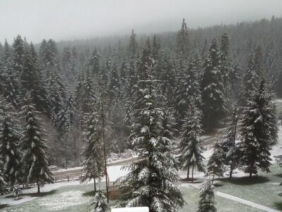 PEJZAŽ KOJI GRIJE DUŠU I SRCE Prvi snijeg na obroncima planine Klekovača (FOTO)