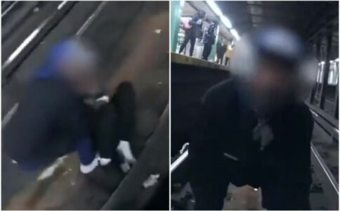 ZA TREN IZBJEGNUT NAJGORI SCENARIO Muškarac pao na šine u podzemnoj stanici u Njujorku (VIDEO)