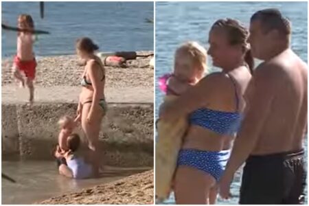 SVE SE OKRENULO! NEKADA JE ZIMA U OVO DOBA LEDILA KOSTI Početak novembra, a turisti se kupaju u moru (VIDEO)