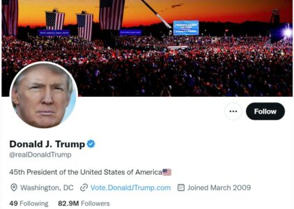 POVRATAK „OTPISANOG“ TRAMPA Za sedam sati bivši predsjednik SAD-a dobio 25 miliona pratilaca na Tviteru, objave još nema