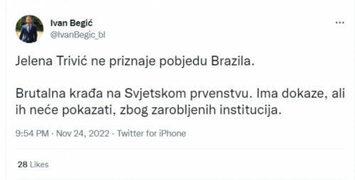 Ivan Begić Tviter