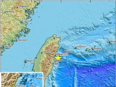Snažan zemljotres kod obale Tajvana