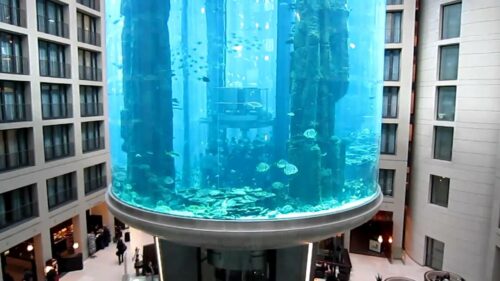 NESVAKIDAŠNJI PRIZOR Eksplodirao ogromni akvarijum u Berlinu (VIDEO)