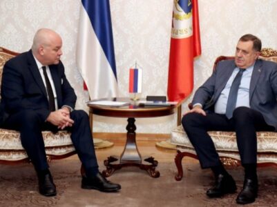 DODIK-AGELER: „Dobra saradnja Srpske i Misije OEBS-a, nova Vlada biće formirana tokom iduće sedmice“
