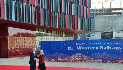 Cvijanovićeva stigla na samit EU-Balkan, dočekao je Edi Rama