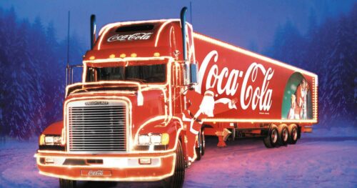 BOLAN PRIZOR Zapalio se božićni kamion Koka-Kole (VIDEO)