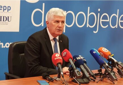 Čović ponovo izabran za predsjednika HDZ BiH