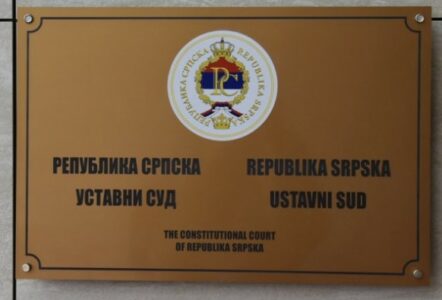 Ustavni sud Srpske: Odbijeni prijedlozi za ocjenu ustavnosti više zakona