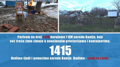MAJSKE POLJANE U RUŠEVINAMA Pomozimo narodu Banije – pozovimo 1415! (FOTO/VIDEO)