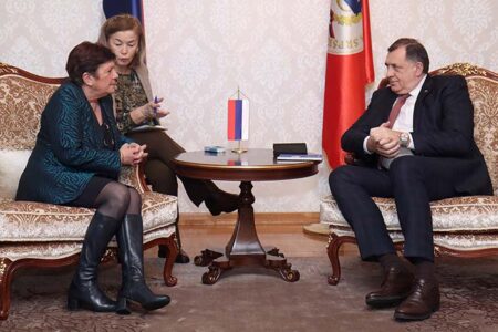 ODRŽAN SASTANAK DODIK-TUDIK Srpska i Francuska mogu da sarađuju u mnogim oblastima