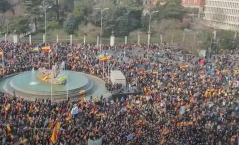 HILJADE LJUDI NA PROTESTIMA U MADRIDU Španci traže ostavku Pedra Sančeza