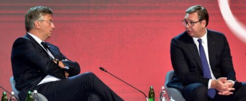 „SMIRIVANJE NAPETOSTI“ Plenković u Davosu najavio susret sa Vučićem