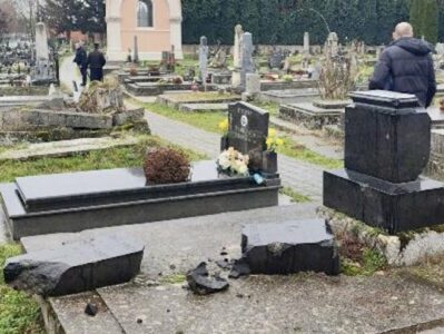 UHAPŠEN VANDAL Osumnjičen da je oštetio spomenike na starom pravoslavnom groblju u Vukovaru