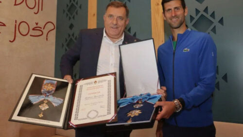 „UČINILI STE NAS NEIZMJERNO SREĆNIM!“ Dodik čestitao Đokoviću osvajanje turnira u Adelejdu
