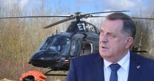 SVE PREKO LEĐA GRAĐANA CIK utvrdio: Dodik protivzakonito koristio usluge Helikopterskog servisa RS za potrebe kampanje